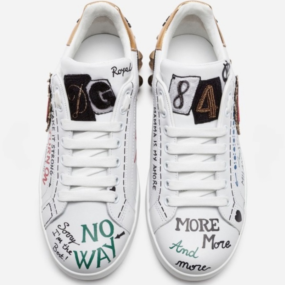⚡️SOLD! Dolce & Gabbana Men's Portofino Sneakers - Picture 6 of 8